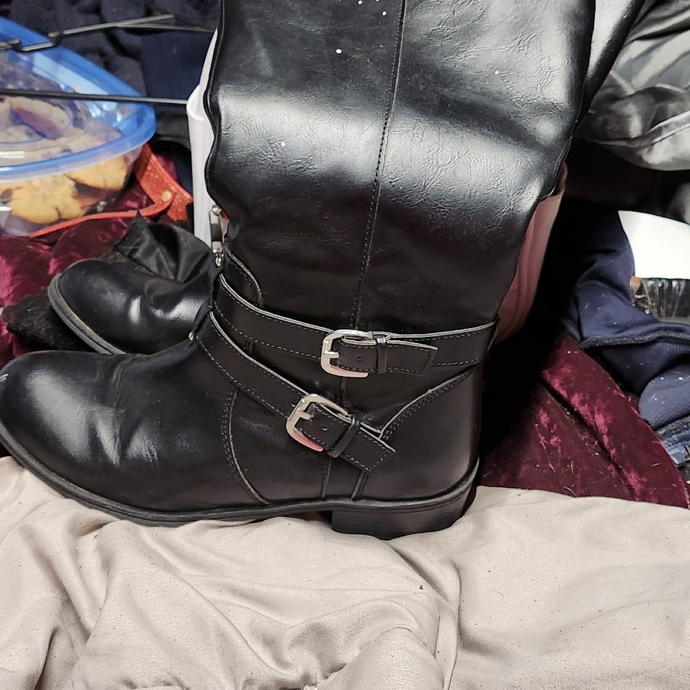 Size 8 1/2 Arizona black boots - Picture 3 of 8